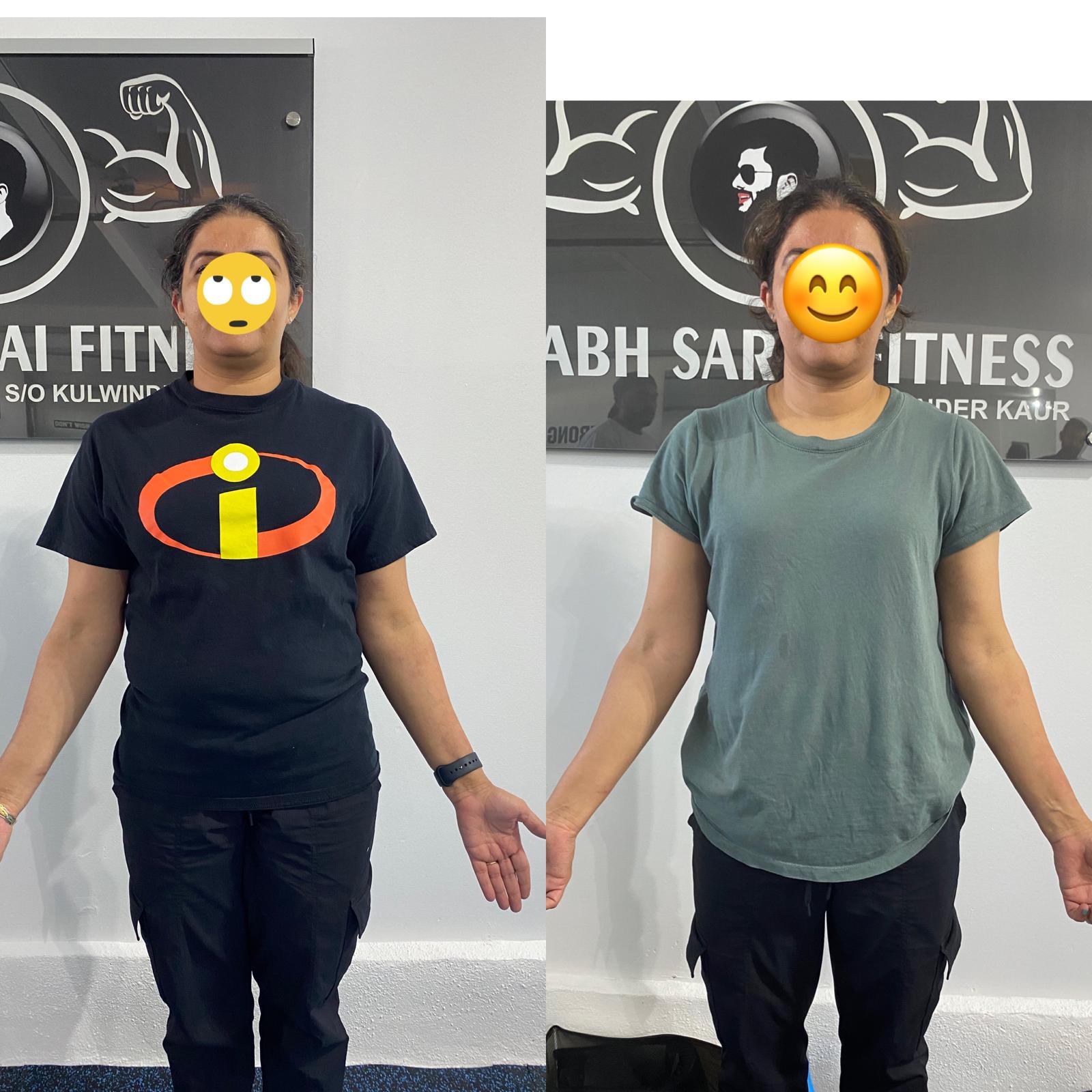Prabh Sarai Fitness client result 14