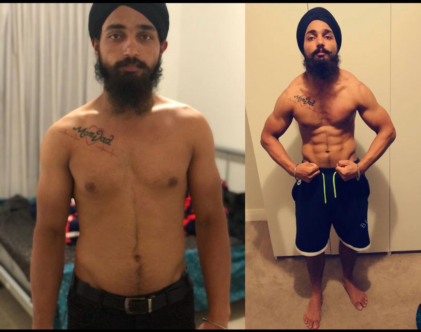 Prabh Sarai Fitness client result 33