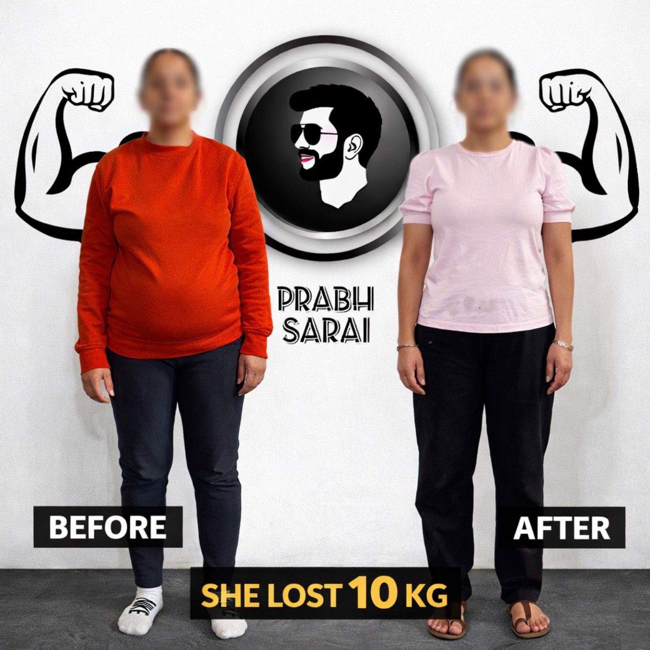 Prabh Sarai Fitness client result 34